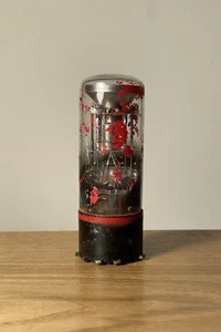 Mullard EM4 Magic Eye Tuning Indicator Valve Tests Good Made in England - Bild 1 von 6