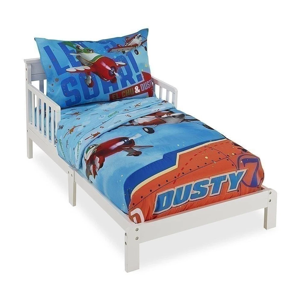 Juego de ropa de cama para niños pequeños Disney Planes 4 piezas Foto 1 de 1
