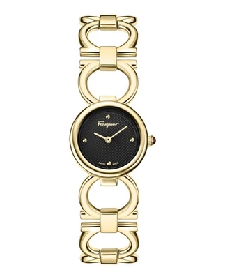 Reloj de moda Ferragamo para mujer oro 22,5 mm pulsera Foto 1 de 4