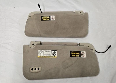 2003-2005 Ford Expedition Sun Visor Set w/ Garage Opener w/ Roof Console LH & RH - Изображение 1 из 4