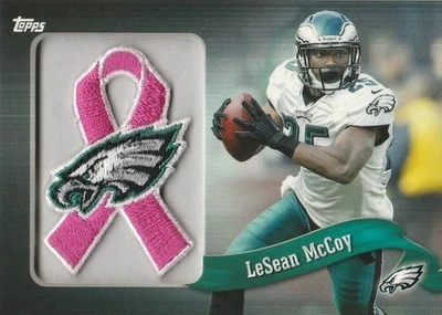 2013 Topps Ribbons Pink Team Logo #PR-LM LeSean McCoy - Image 1 of 2