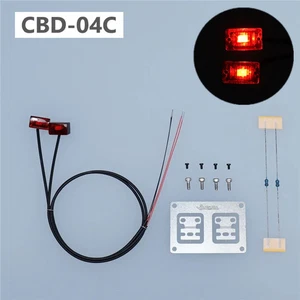 2pcs LED 3V Position Lamp Side Light for 1/14 Tamiya RC Truck Car Accessories - Picture 1 of 22