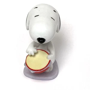 Peanuts Snoopy Drummer Porcelain 4 1/2“ Figurine - Picture 1 of 3