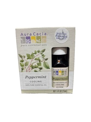 Peppermint  Special Selection - Popular Aura Cacia Essential Oils in box - Image 1 of 2