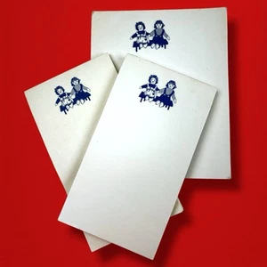 1970's Vintage Raggedy Ann and Andy Notepads Notebooks Set of 3 NOS NEW - Picture 1 of 5