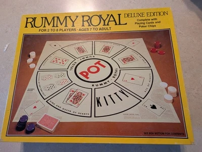 Vintage Rummy Royal Deluxe Edition 1981 Western Publishing Company Game - Image 1 of 4