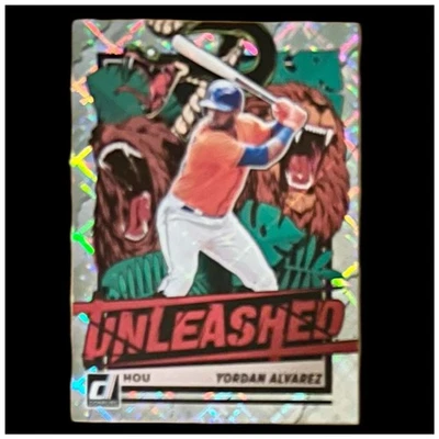 2021 Donruss Yordan Alvarez Unleashed Holo Foil Insert #UNL1 Astros - Image 1 of 2