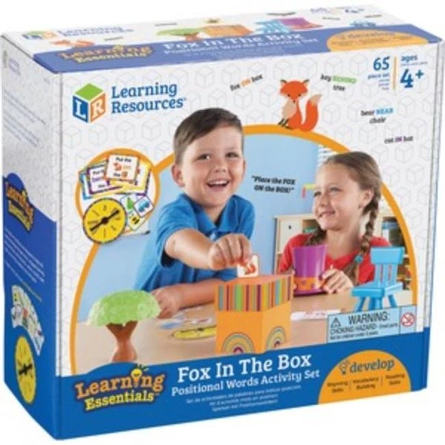 Learning Resources LRNLER3201 Fox in the Box Word Activity Set - Image 1 of 1