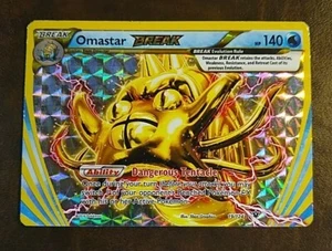Omastar BREAK 19/124 Fates Collide Holo - Picture 1 of 2
