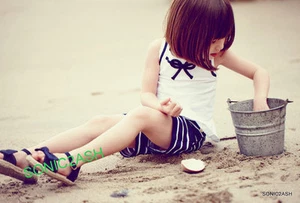 Neu mit Etikett Janie & Jack Coastal Cruise 3 gestreifte Shorts Segelknoten Piqué-Top-SET $ 70 - Bild 1 von 1