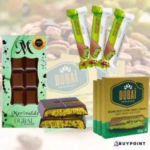 Dubai Schokolade mit Pistaziencreme & Kadayif - 30g, 80g, 100g oder 200g Auswahl - Bild 1 von 27