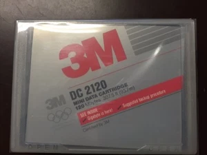 NUOVA 3M DC2120 Mini Cartuccia Dati 120MB 307.5FT (93.7m) DC 2121 Quantità 1 - Foto 1 di 1