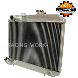 Polished Radiator For Jeep Willys CJ2 CJ3 CJ-2A 1941-1952 1942 43 1950 Aluminum - Picture 1 of 8