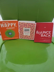 Lot Of 3 Books By Karen Salmansohn (Instant Happy Journal) - Picture 1 of 10