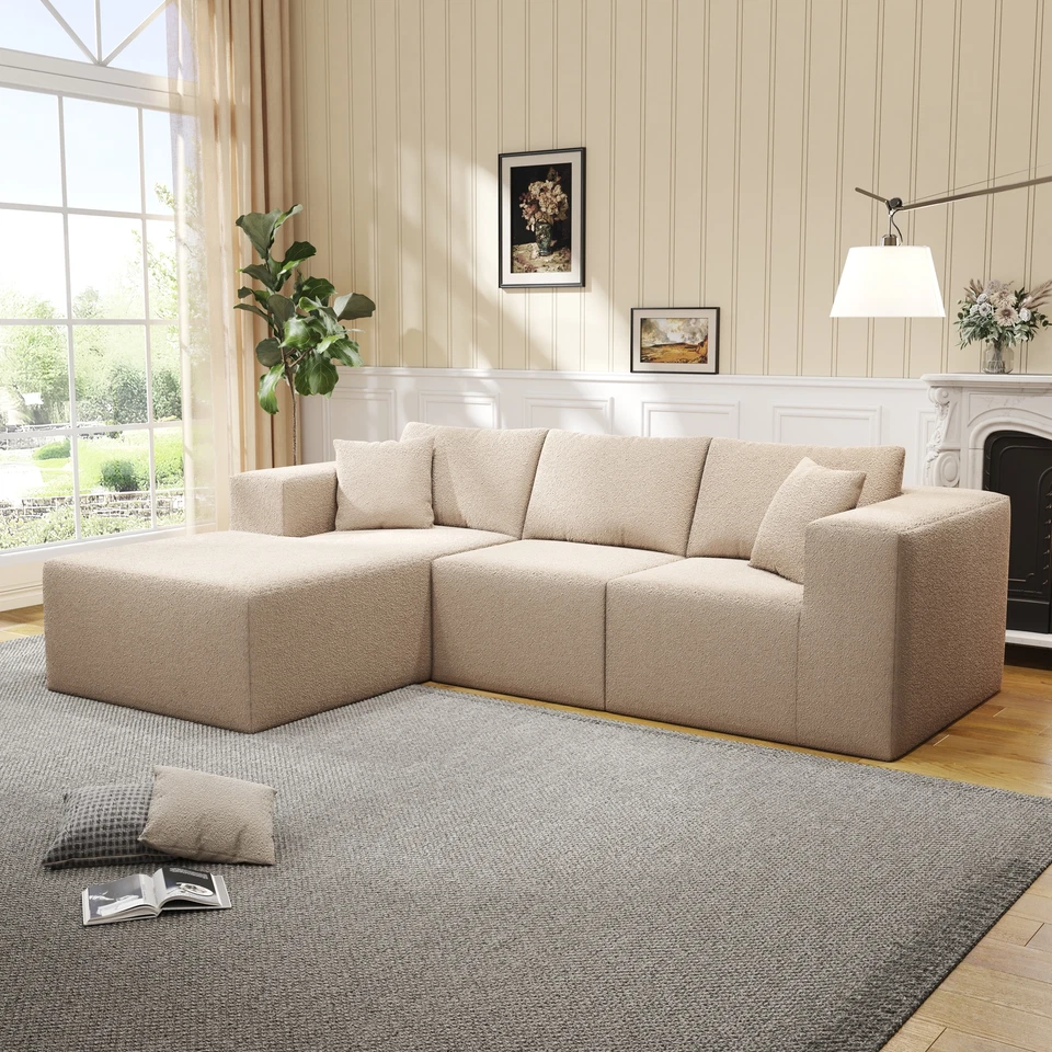 Sofá Esquinero Combinación Libre Sofá Chaise Lounge Sofá Seccional Hágalo Usted Mismo Sofá Foto 1 de 4