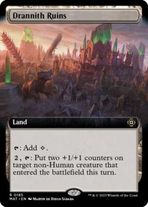 *Lámina de arte extendido DRANNITH RUINAS 185 March the Machine Aftermath Magic The Gathering - Imagen 1 de 1