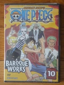 DVD One Piece Volume 10 Baroque Works Série Animée Eps 42-46 Viz OnePiece NEUF - Photo 1/2