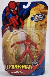 Figura de acción Hasbro Iron Spider-Man 6" 2008 Poseable Combat Claws Marvel NUEVO - Imagen 1 de 7