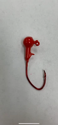 Paquete de 10 cabezas de plantilla de mierda pintadas 1/16 #2 ganchos de hoz Foto 1 de 4