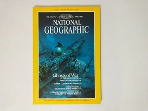 National Geographic Magazine VTG Back Issue April 1988 South Pacific Ghosts War - Bild 1 von 7
