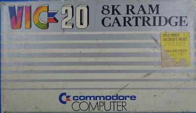 COMMODORE VC-20/VIC-20 --8K RAM CARTRIDGE (COMMODORE VIC 1110) #BOXED - Bild 1 von 4