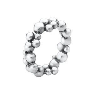 Georg Jensen. Sterling Silver Band Ring #551O - Moonlight Grapes. - Picture 1 of 2