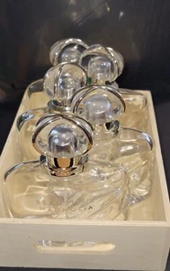 5 Empty Bottles Estee Lauder Beautiful Magnolia Perfume 1.7 with Stand - Picture 1 of 4