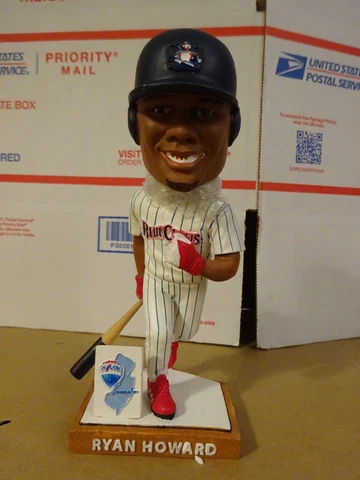 Ryan Howard Lakewood BlueClaws Bobblehead SGA Philadelphia Phillies Affiliate Cover