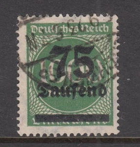Germany - 75T on 1000m Numerals Issue (Used) 1923 (CV $6) - Picture 1 of 1