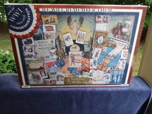 Gibsons We Will Remember Them Robert Opie 1000 Piece Jigsaw Puzzle New Sealed - Picture 1 of 7