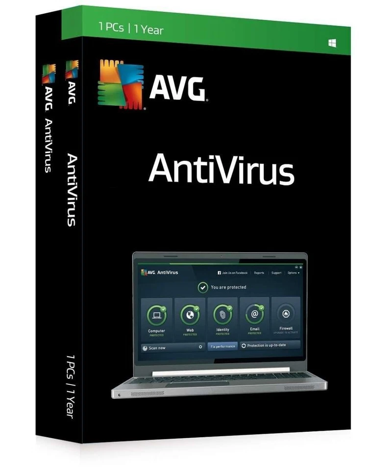 Antivirus AVG validità 1 anno - Immagine 1 di 1