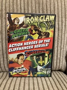 Action Heroes of the Cliffhanger Serials!(DVD) Superman Batman The Green Hornet - Picture 1 of 2