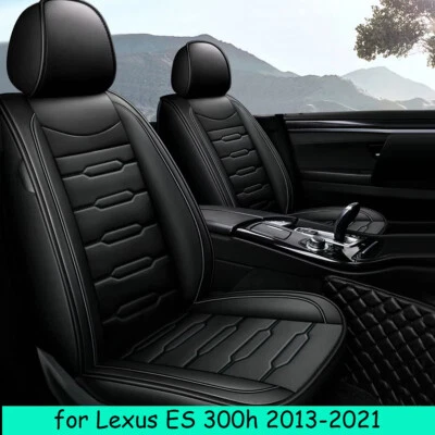 Car Seat Cover 5-Seat Pad Cushion For LEXUS LS 460 2009-2017 PU Leather Full Set — 第 1/4 张图片