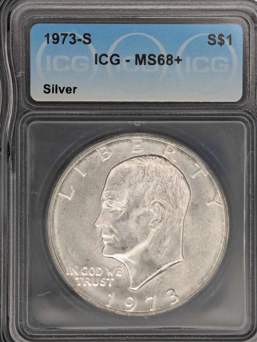 1973-S アイゼンハワー ダラー 銀貨 40%  1ドル 002 希少 1973-S アイゼンハワー ダラー 銀貨 40% 1ドル - メルカリ