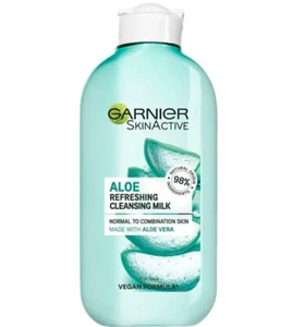 Garnier Refreshing Botanical Cleansing Milk with Aloe Extract 200ml - Picture 1 of 2