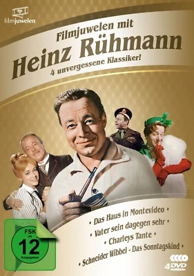 Filmjuwelen mit Heinz Rühmann: Charleys Tante, Das Haus in Montevideo.. [4 DVDs] - Bild 1 von 4