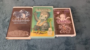 Casper the Friendly Ghost VHS Lot 3 Movies - Picture 1 of 3