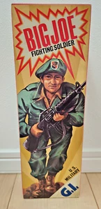 Vintage Big Joe Fighting Soldier GI Joe 12" K.O. Japan RARE Action Man - Picture 1 of 14
