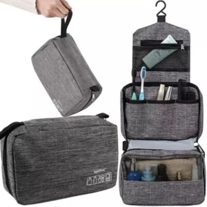 Kulturbeutel Kulturtasche zum Aufhängen Herren Damen Waschtasche Kosmetiktasche - Bild 1 von 15