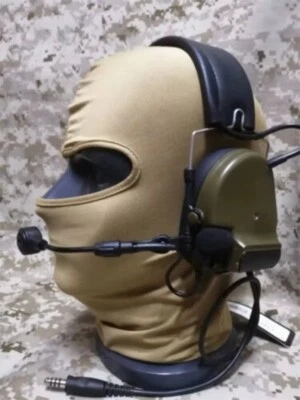 Tactical XPI VI Earphone Communication C6 Noise Adaptive Headset Head Mounted - Image 1 of 4