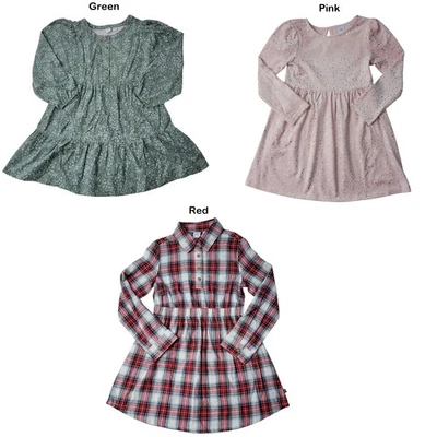 Gap Kids Girls Casual Easy Care Knee Length Long Sleeve Dress - Image 1 of 3