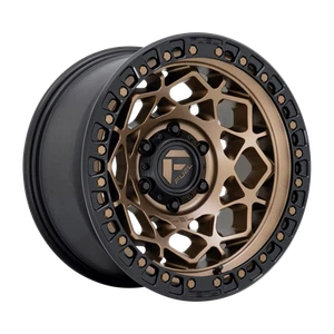 15x7 Fuel D785 Unit UTV Bronze W/ Matte Black Ring Wheel 4x156 (10mm) - Picture 1 of 5