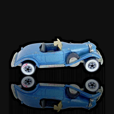 Rolls Royce Phantom II 1982 Hot Wheels Blue Metal Flake Whitewalls Foto 1 de 4