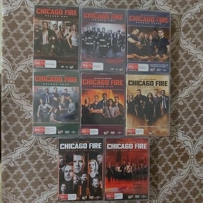Chicago Fire - Seasons 1-8 - DVD - Region 4 - Seasons 1-4 are New/Sealed - Image 1 of 4