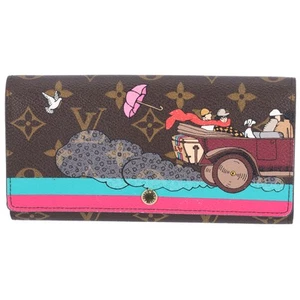 Louis Vuitton Sarah Monogram Long Wallet M61359 Christmas Animation Pink - Picture 1 of 6