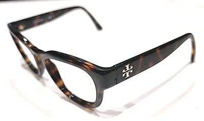 Tory Burch TY9040 137813 NO Lenses LG Tortoise Sunglasses Frame 53-18 135 Read - Image 1 of 4