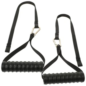 1 Pair of Pulling Down Muscle Training Handle Nylon Handle Chest Expander - Picture 1 of 12
