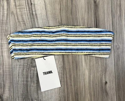 Triangl Luce Graci Terry Towelling Bandeau Bikini Top Womens Size XXS -Brand New - Image 1 of 4