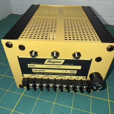 Acopian 51515T9A Triple Output Power Supply  - Image 1 of 4