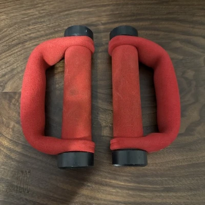AMF Heavy Hands Pair of 1 Lb Red Dumbbells Weights MMA Walking Boxing Running - Image 1 of 4